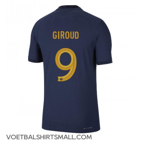 Frankrijk Olivier Giroud #9 Voetbalkleding Thuisshirt WK 2022 Korte Mouwen